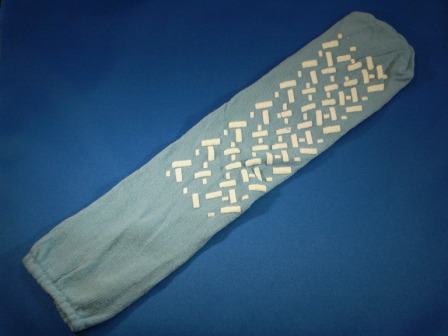 One Size Fits Most, Single-Tread Slipper, Blue