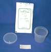 Sterile Specimen Cups, tab top, O. R. Pack 